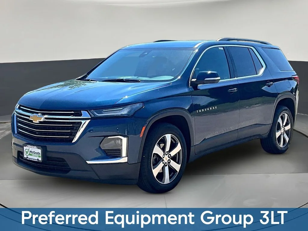 Used 2023 Blue Chevrolet LT Leather image 3
