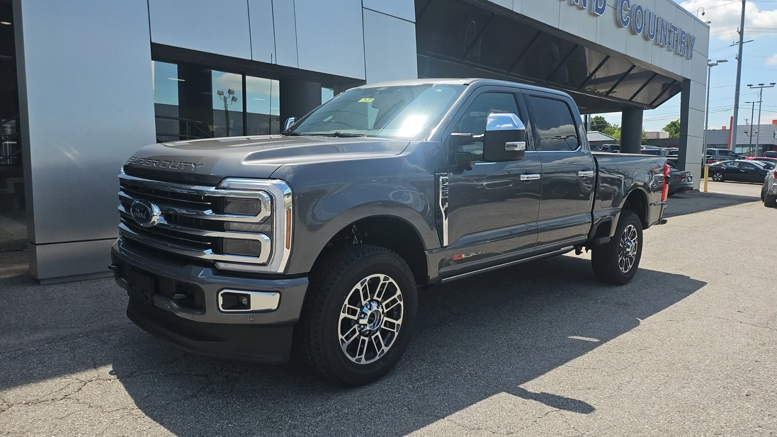 New 2026 Carbonized Gray Metallic Ford Platinum 4WD image 8