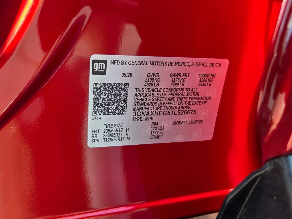 New 2026 Radiant Red Tintcoat Chevrolet LT image 42