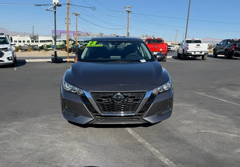 Used 2023 Gun Metallic Nissan SV image 8