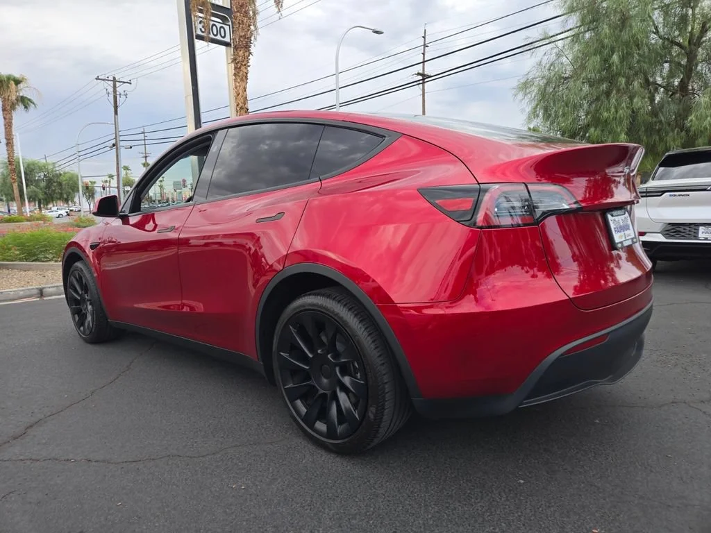 Used 2024 Maroon Tesla Long Range image 3