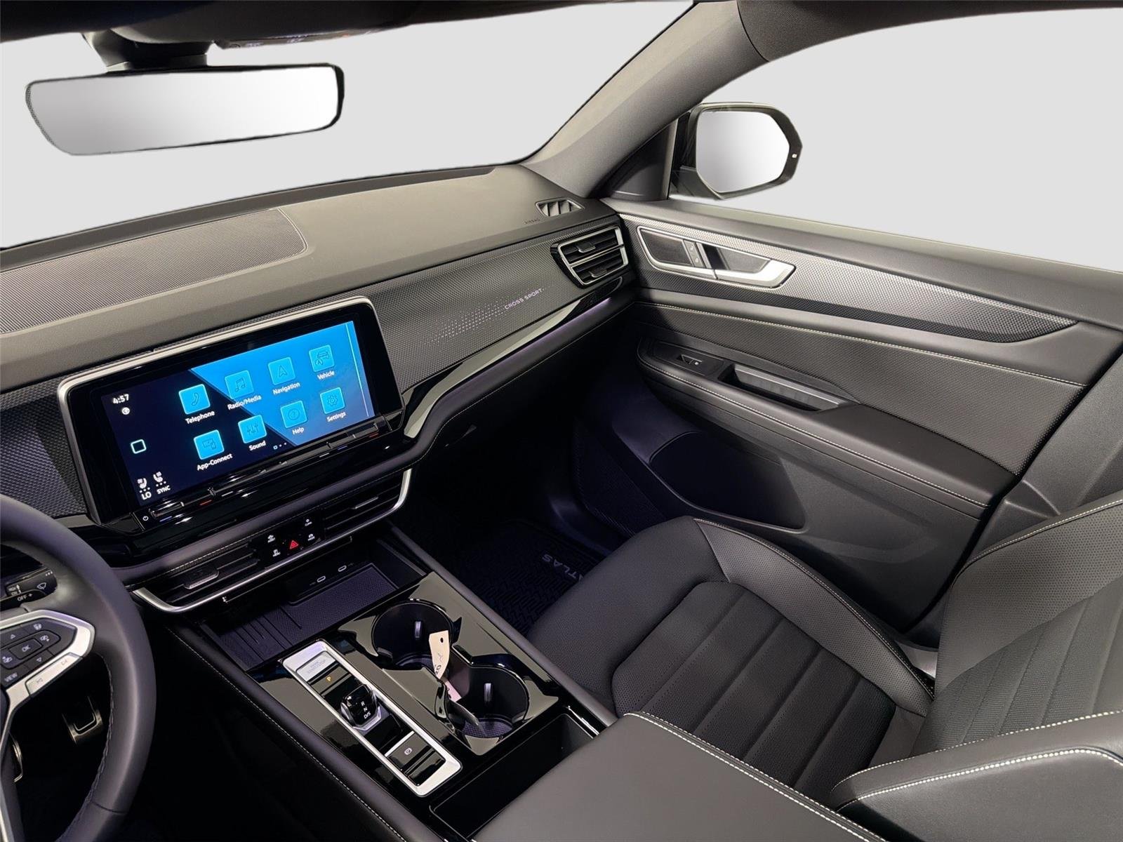 New 2026 Pure Gray Volkswagen 2.0T SEL R-Line Black image 23