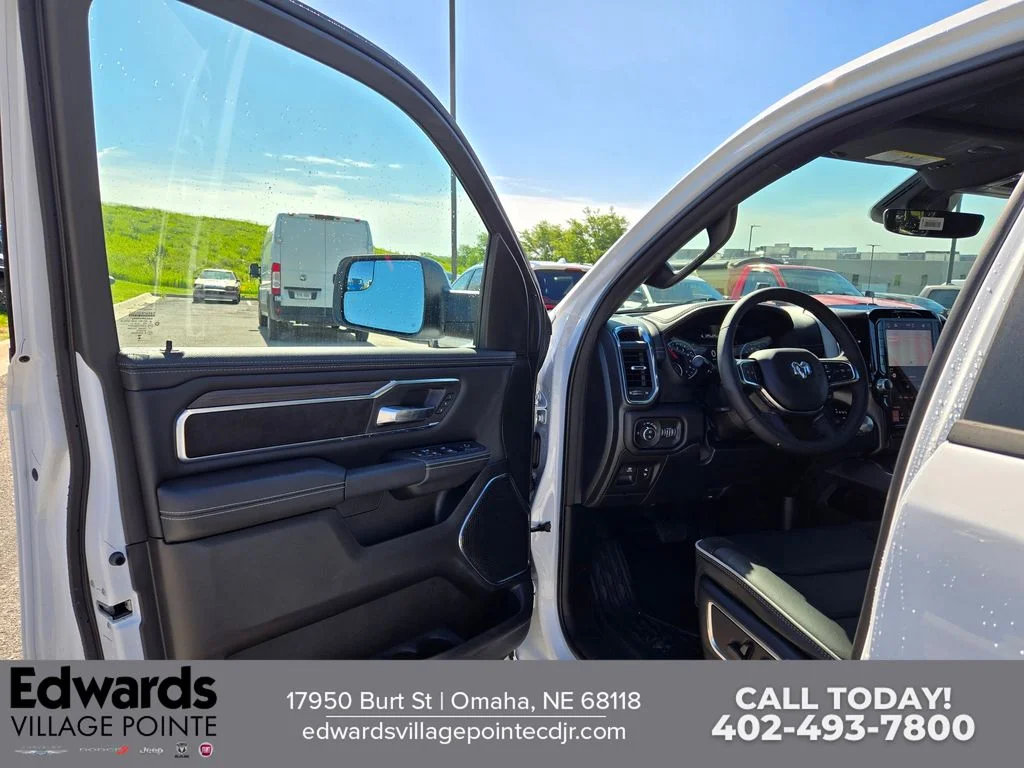 New 2026 Bright White Clear-Coat Exterior Paint RAM Laramie image 10