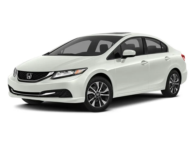 Used 2014 Blue Honda EX image 1