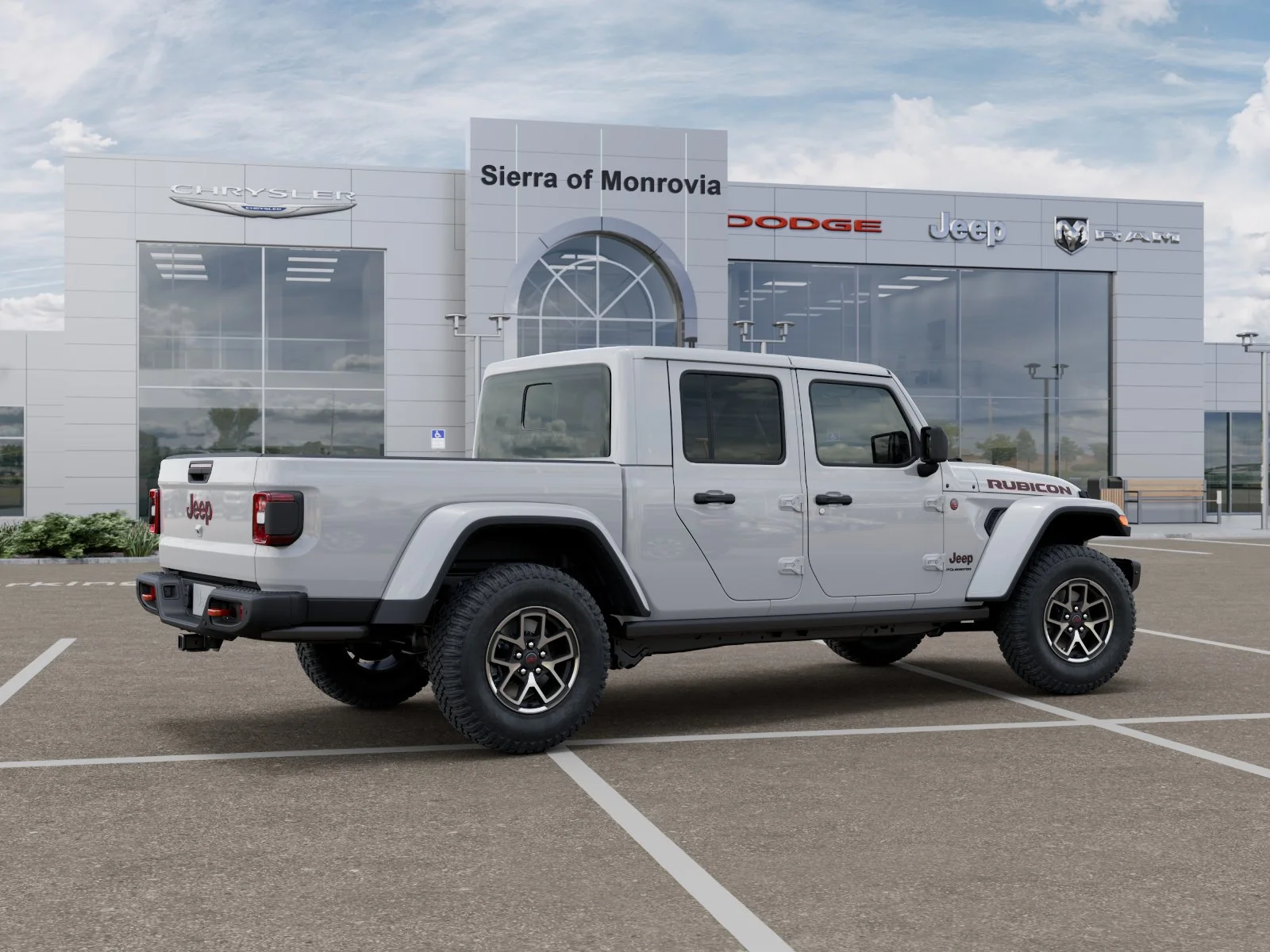 New 2026 Bright White Clear-Coat Exterior Paint Jeep Rubicon X image 30