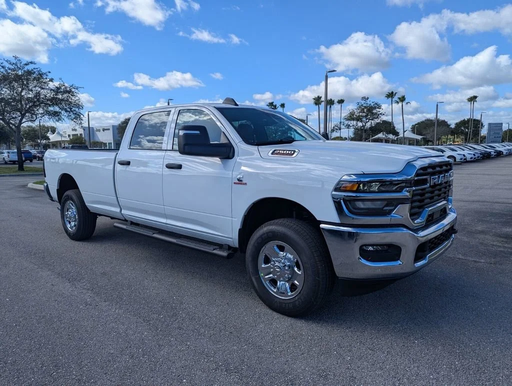 New 2026 Bright White Clear-Coat Exterior Paint RAM Tradesman image 2
