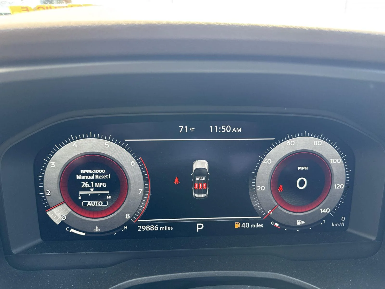 Used 2023 Sunset Drift Chromaflair/Super Black Nissan Platinum image 17