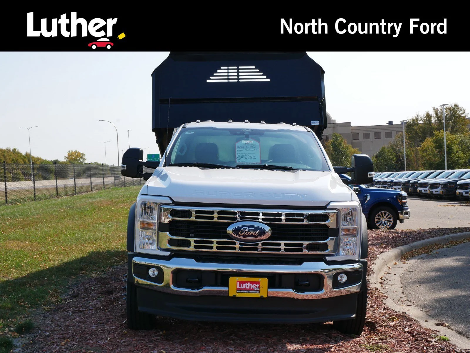 New 2024 Oxford White Ford F-450® XL image 2