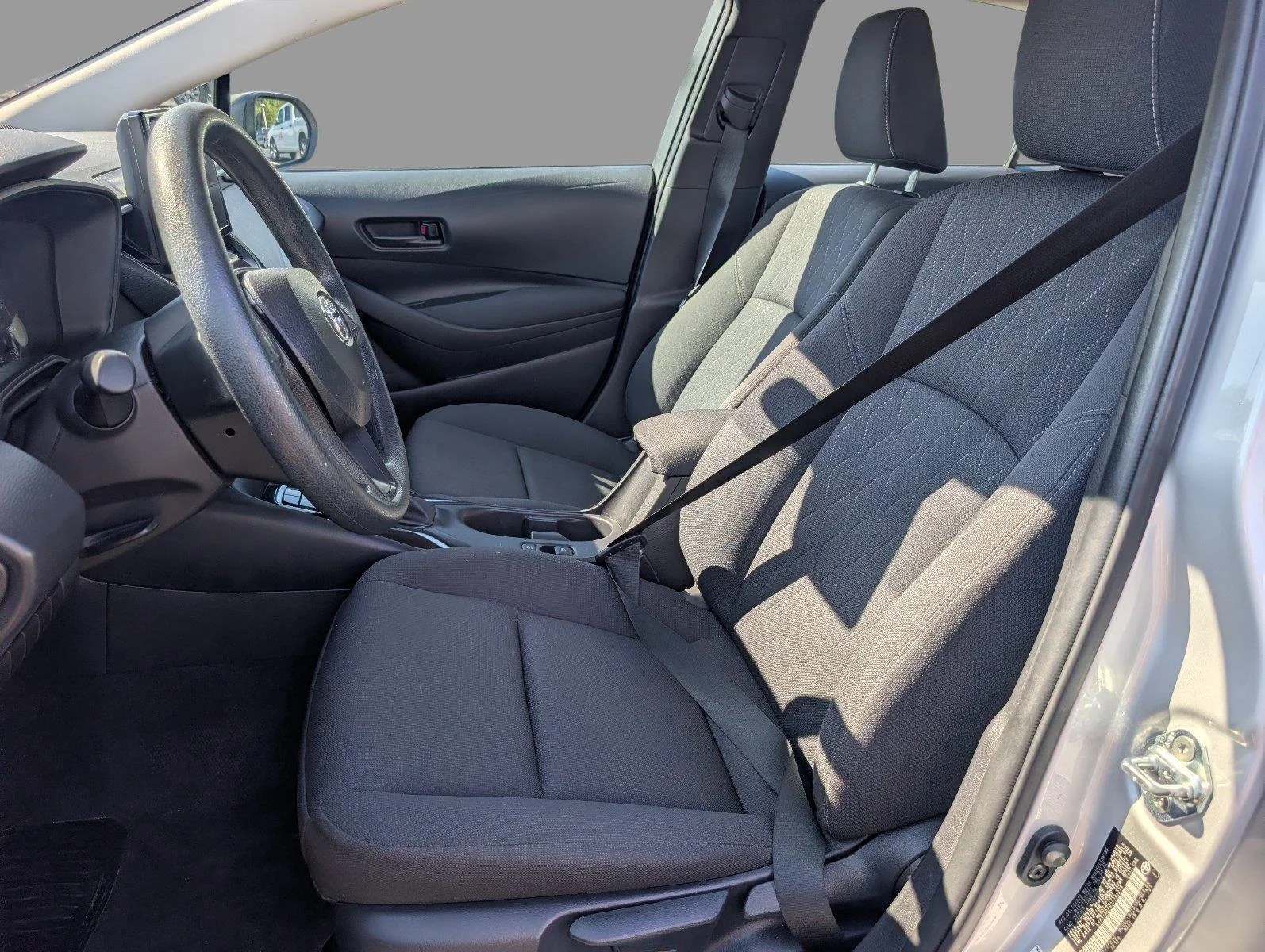 Used 2025 Classic Silver Metallic Toyota LE image 16
