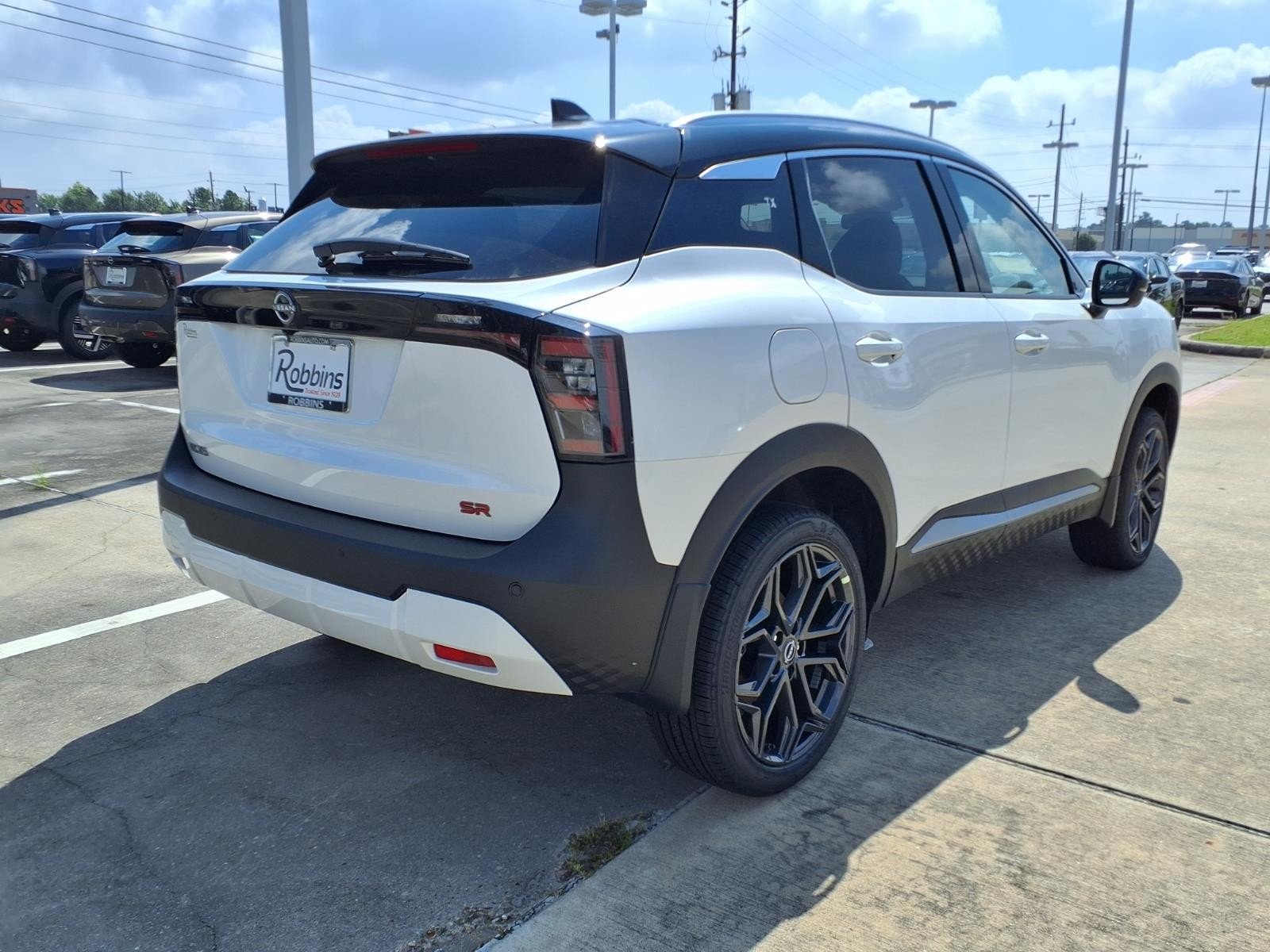 New 2026 Aspen White TriCoat / Super Black Two-tone Nissan SR image 2