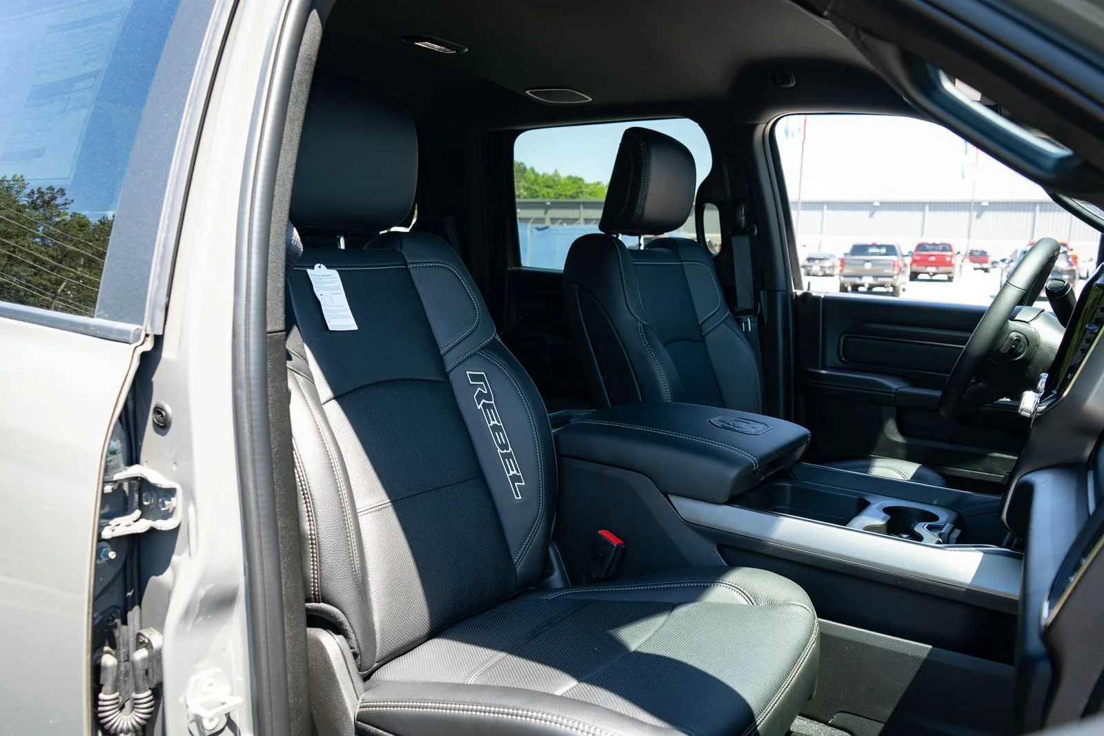 New 2026 Ceramic Gray Clear-Coat Exterior Paint RAM Rebel image 22