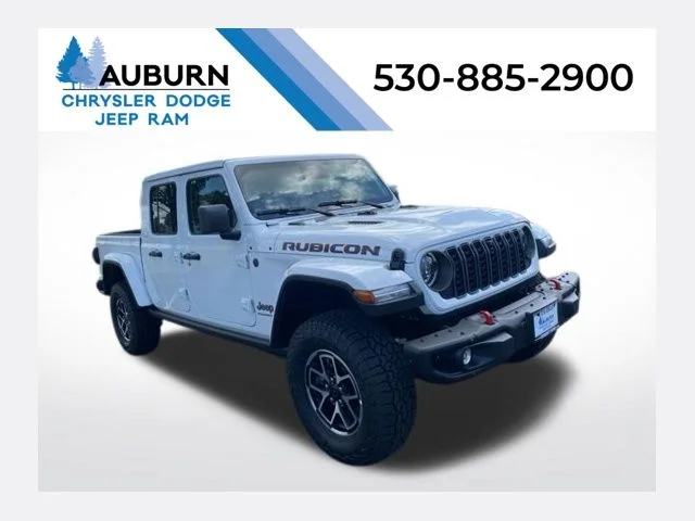 New 2026 Bright White Clearcoat Jeep Rubicon image 1