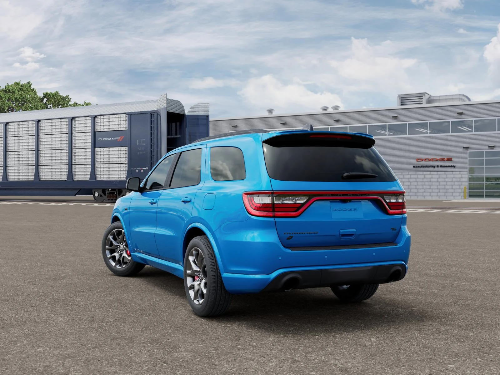 New 2026 B5 Blue Exterior Paint Dodge R/T image 3