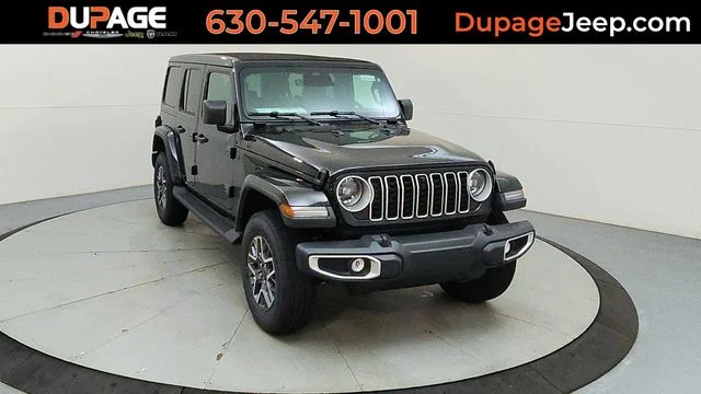 New 2026 Black Clear-Coat Exterior Paint Jeep Sahara video 1