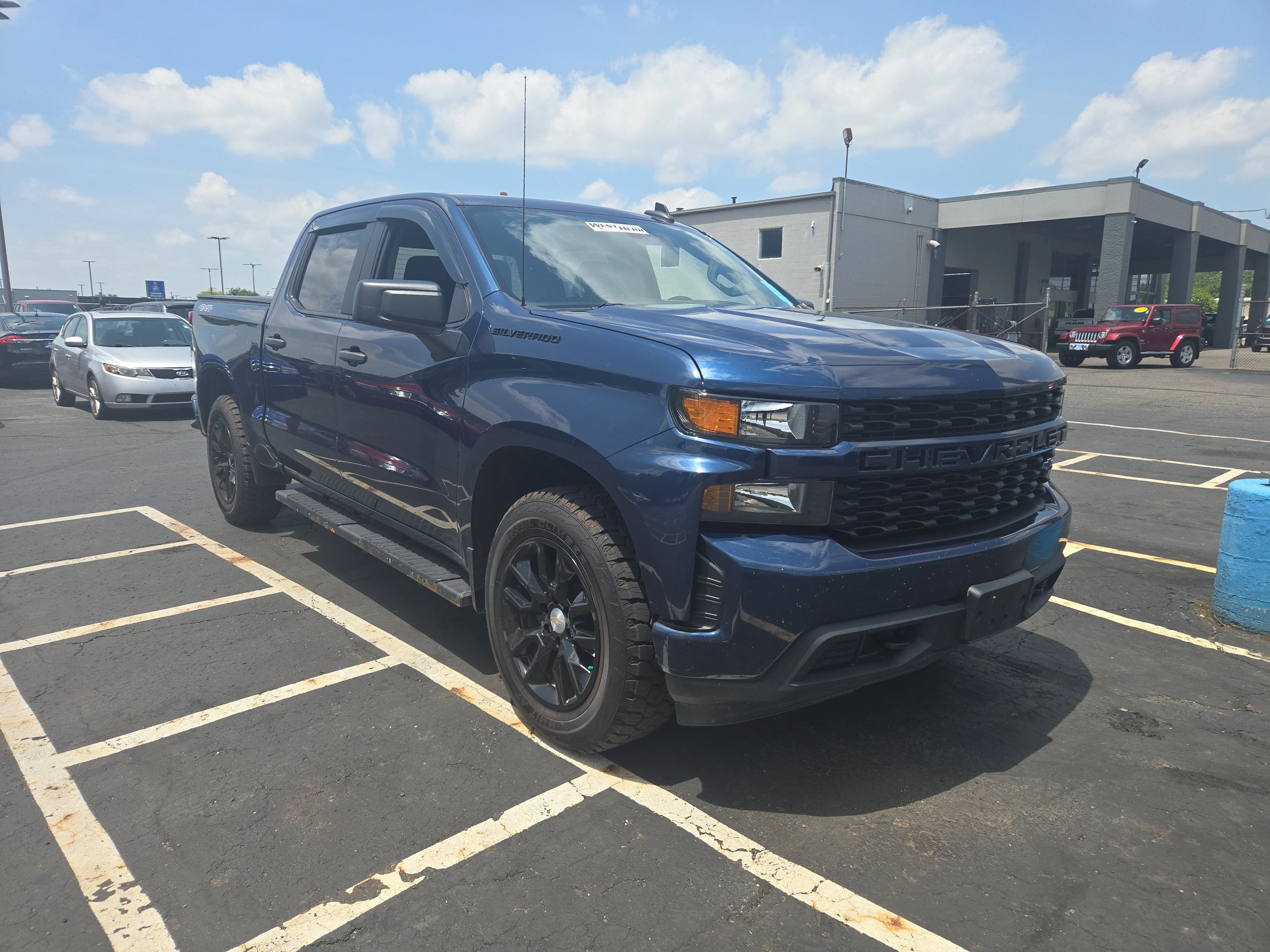 Used 2021 Northsky Blue Metallic Chevrolet Custom image 3