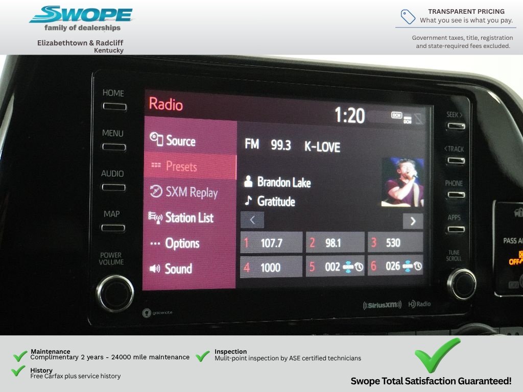 Used 2022 Wind Chill Pearl Toyota XLE image 23