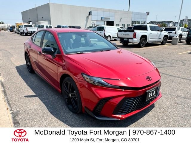 Used 2026 Red Toyota SE Nightshade image 3