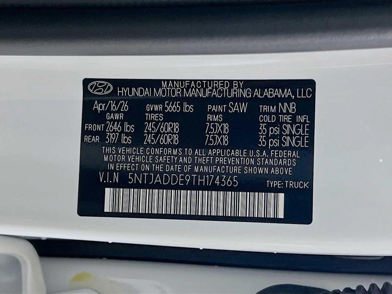 New 2026 Atlas White Hyundai SE AWD image 20