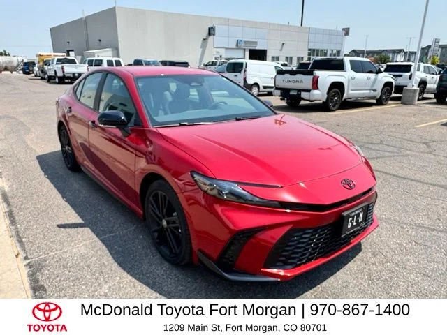 Used 2026 Red Toyota SE Nightshade image 3