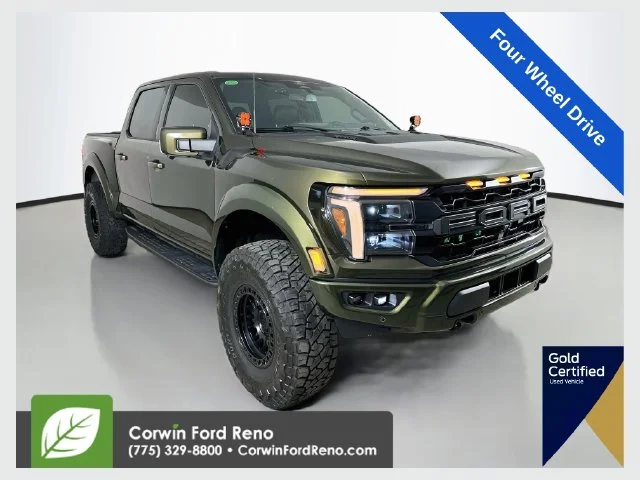 Certified Used 2026 Green Ford Raptor image 1