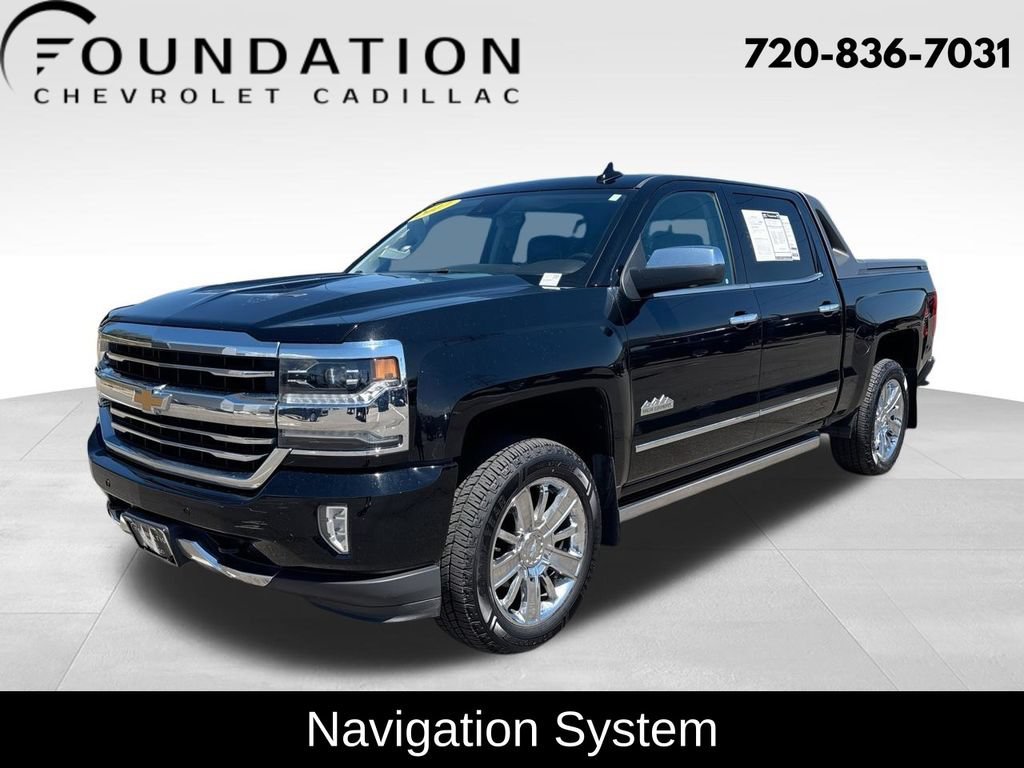 Certified Used 2017 BLACK Chevrolet High Country image 1
