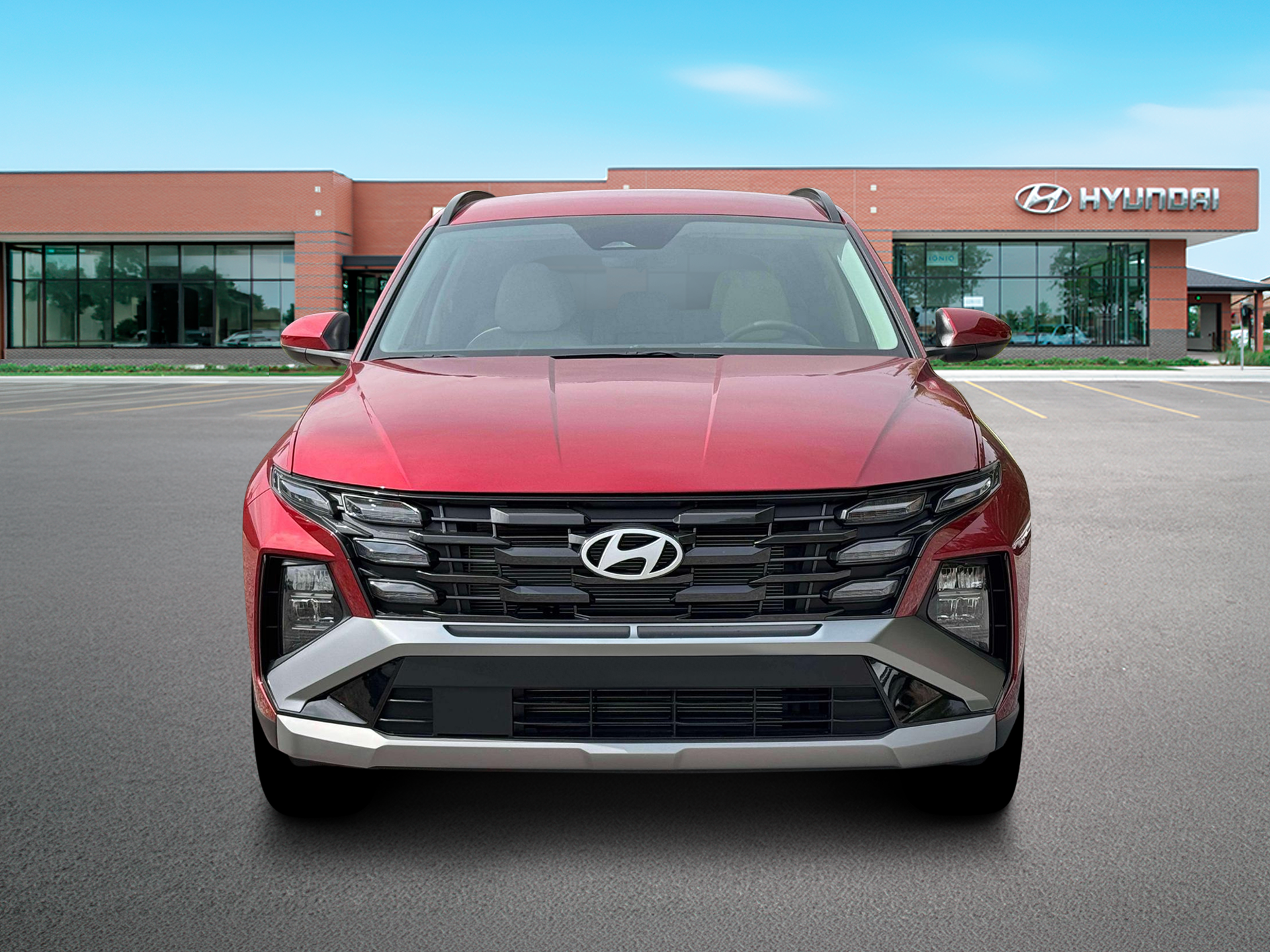 New 2026 Red Hyundai SEL AWD image 12