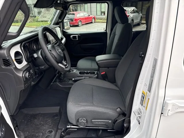 New 2026 Bright White Clear-Coat Exterior Paint Jeep Sport S image 14