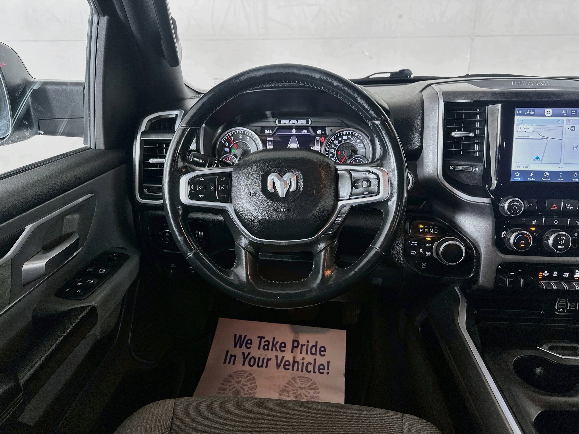 Used 2022 Bright White Clearcoat Ram Big Horn image 21