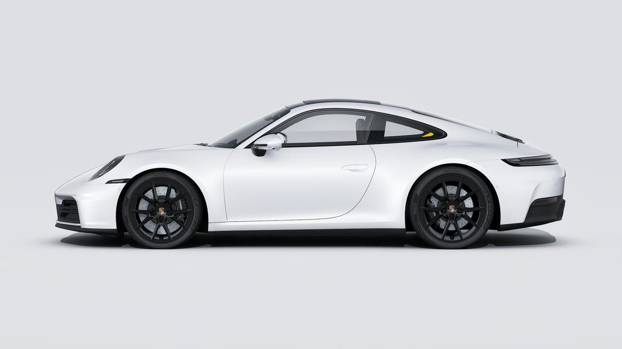 New 2026 Ice Grey Metallic Porsche Carrera 4S image 2