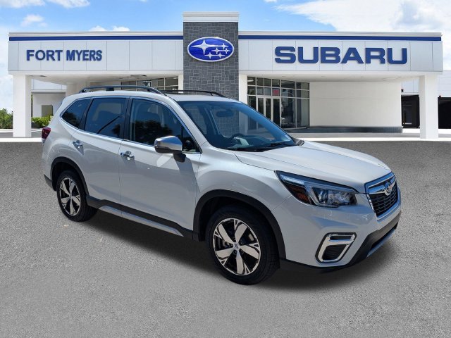 Used 2019 White Subaru Touring image 2