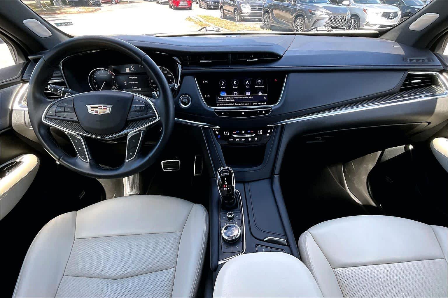 Used 2021 Satin Steel Metallic Cadillac AWD Sport image 16