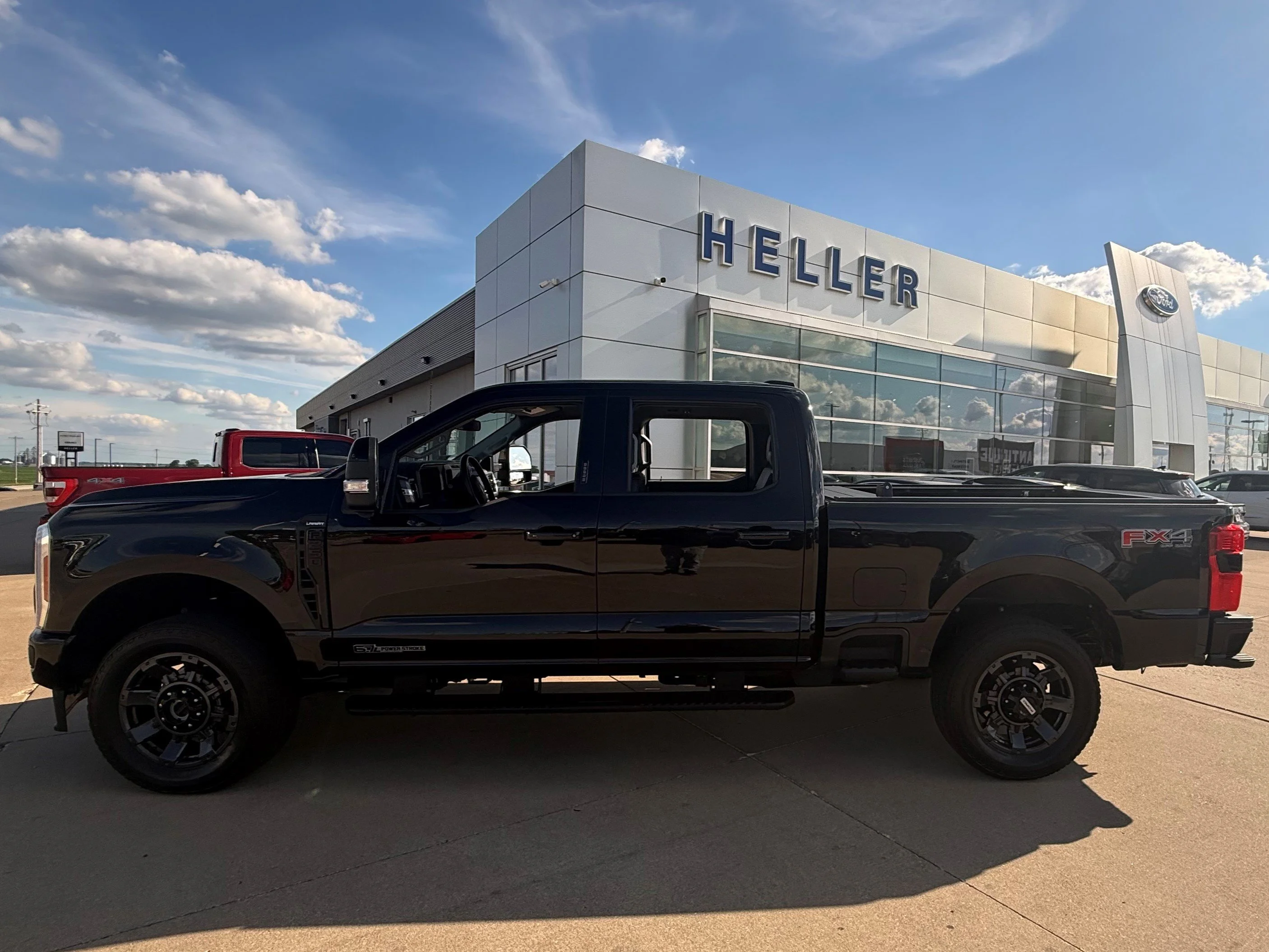 Used 2023 Agate Black Metallic Ford Lariat image 3
