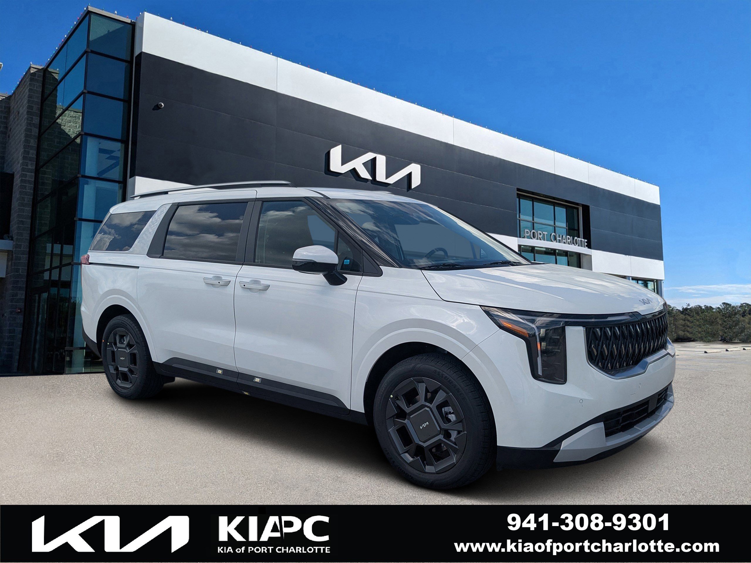 New 2026 Snow White Pearl Kia EX image 1