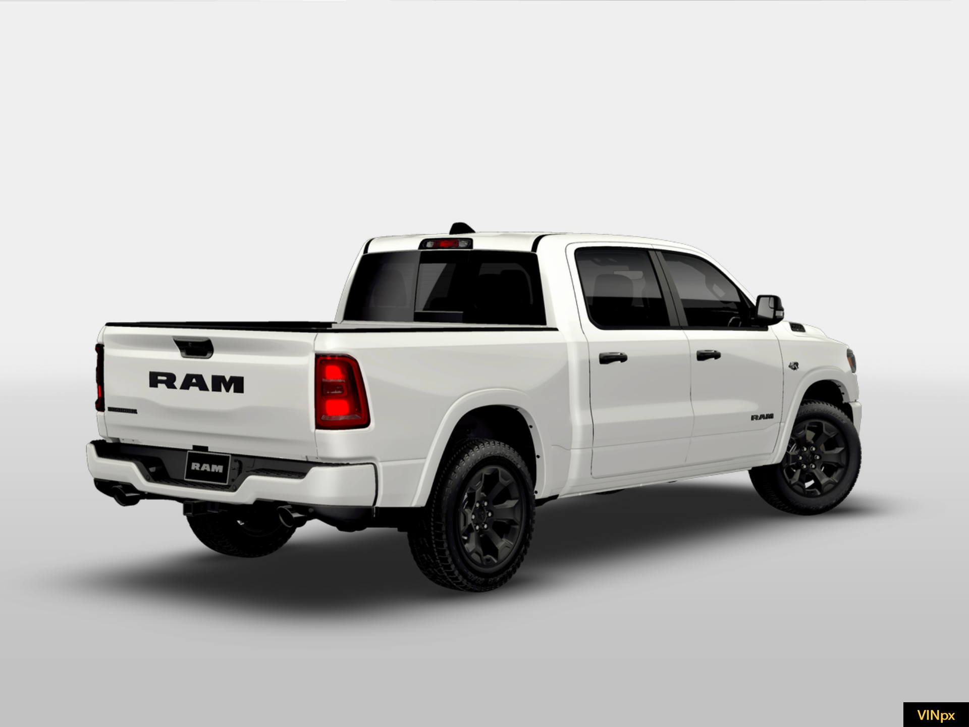 New 2026 Bright White Clear-Coat Exterior Paint RAM BIG HORN image 7