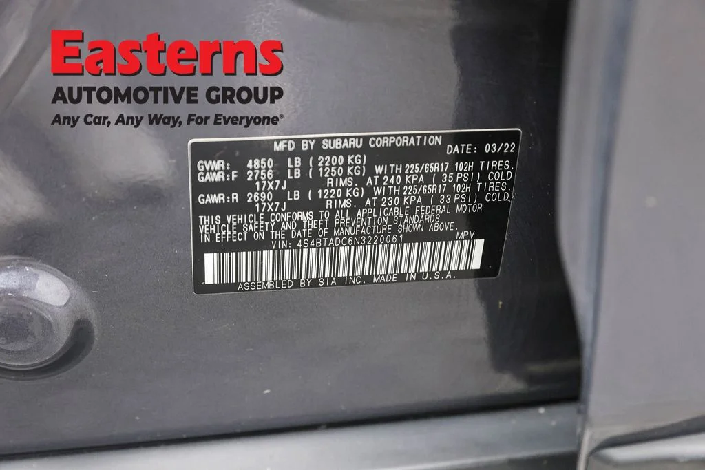 Used 2022 Gray Subaru Premium image 34