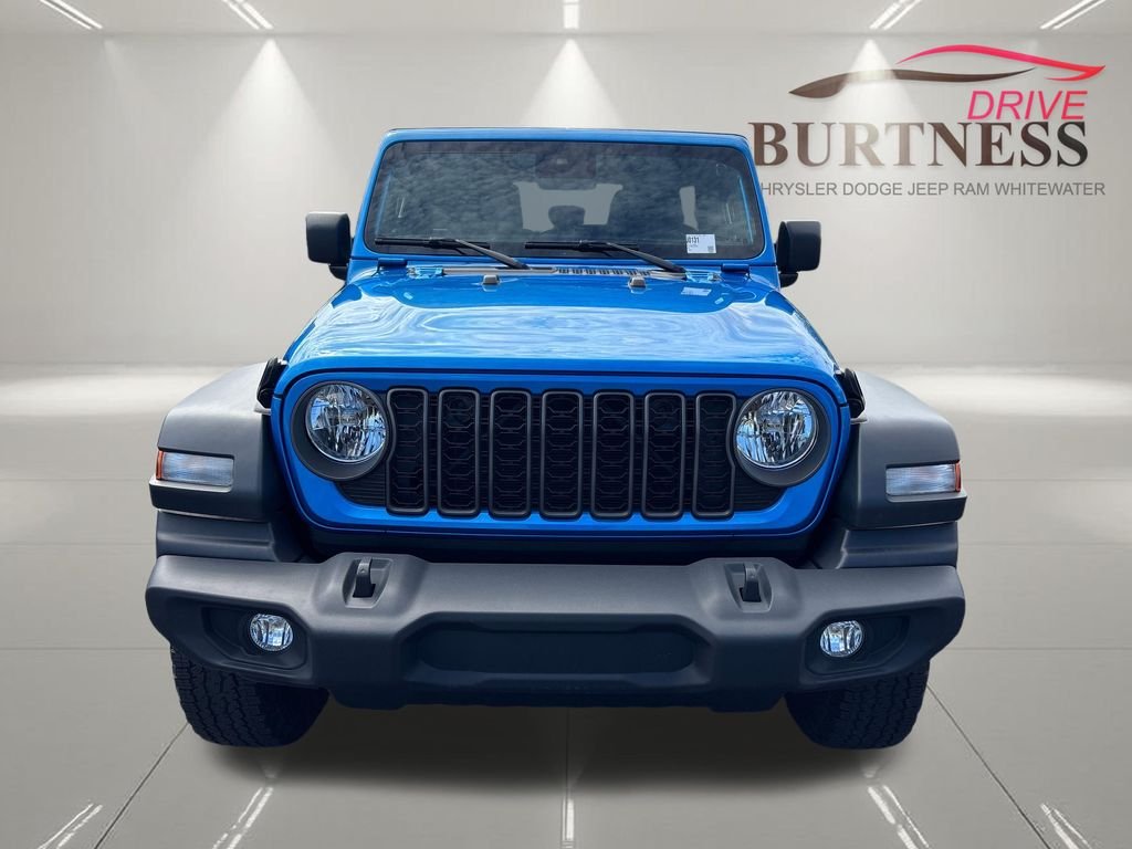 Used 2024 Blue Jeep Sport S image 3