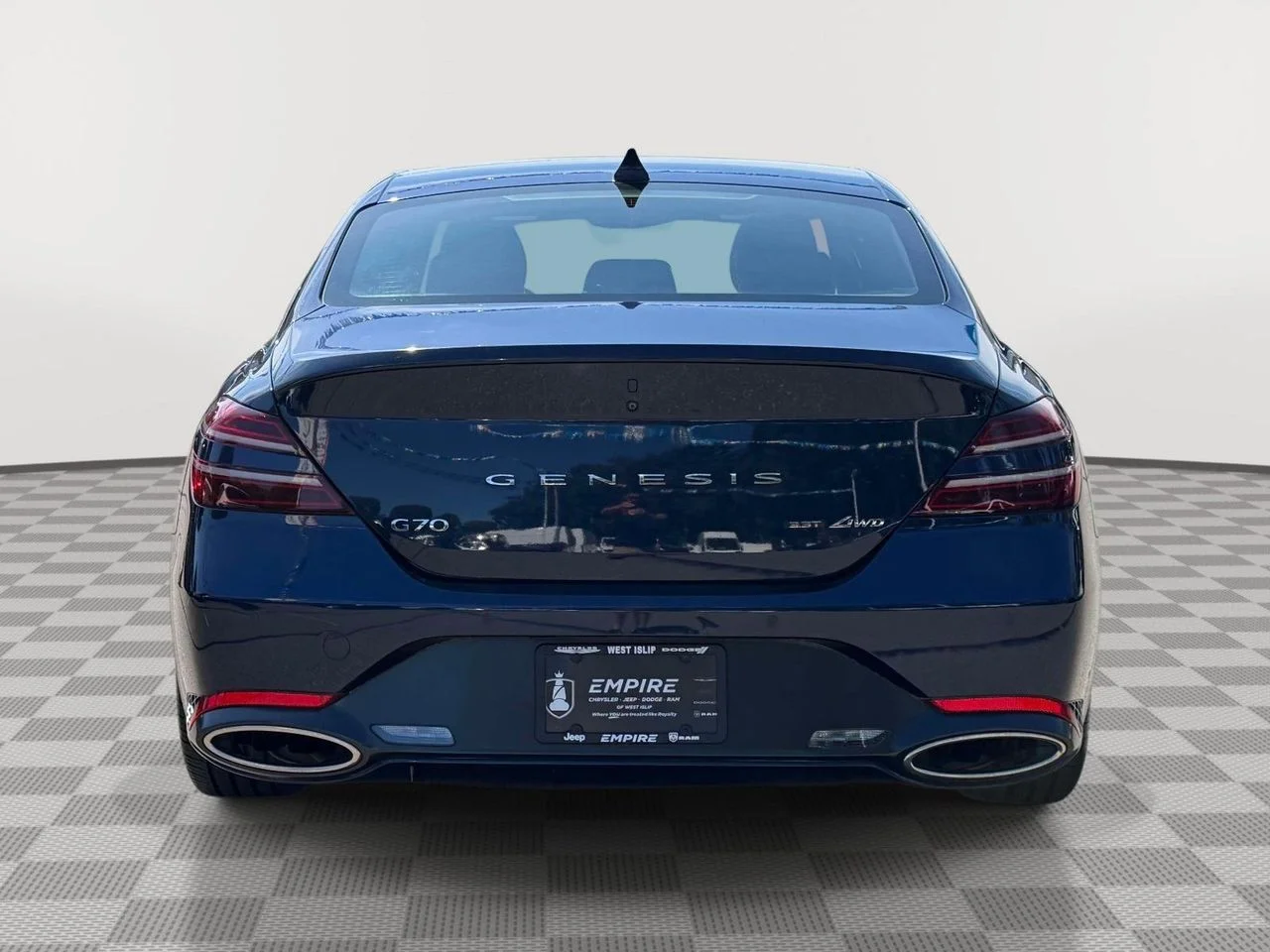 Used 2022 Adriatic Blue Genesis 3.3T AWD image 7
