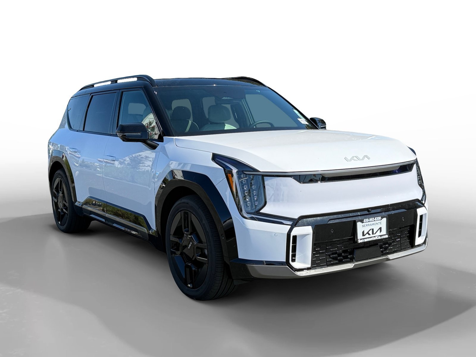 New 2026 Glacial White Pearl / Black Ro Kia GT-Line AWD image 7