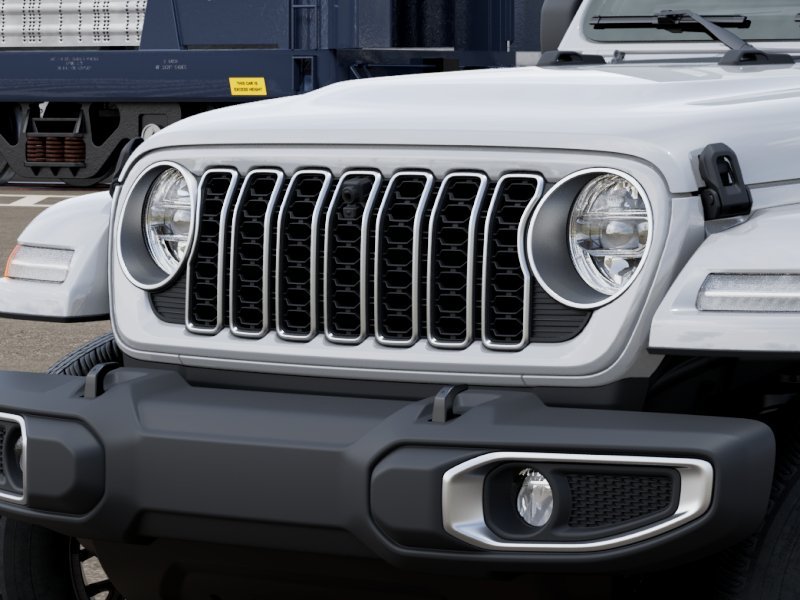 New 2026 Bright White Clear-Coat Exterior Paint Jeep Sahara image 11