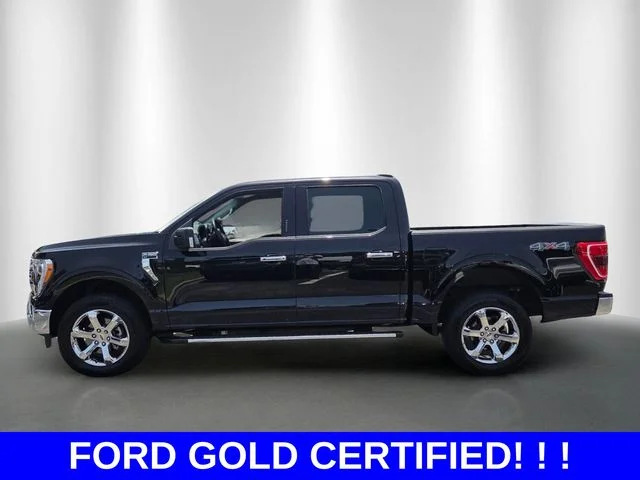 Certified Used 2023 Black Metallic Ford XLT image 2