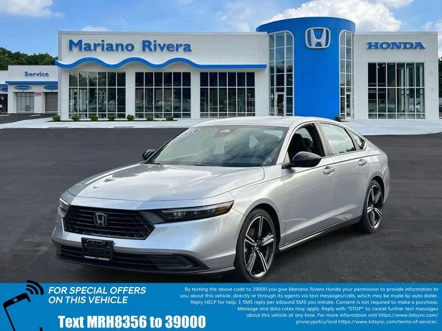 Certified Used 2025 Solar Silver Metallic Honda Sport image 2