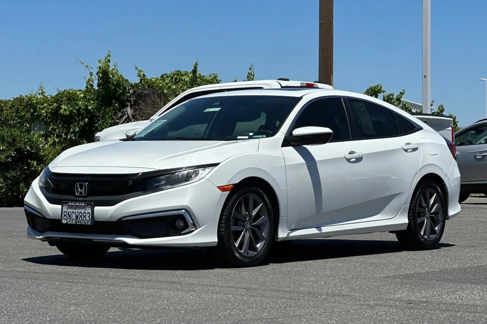 Used 2020 White Honda EX image 8