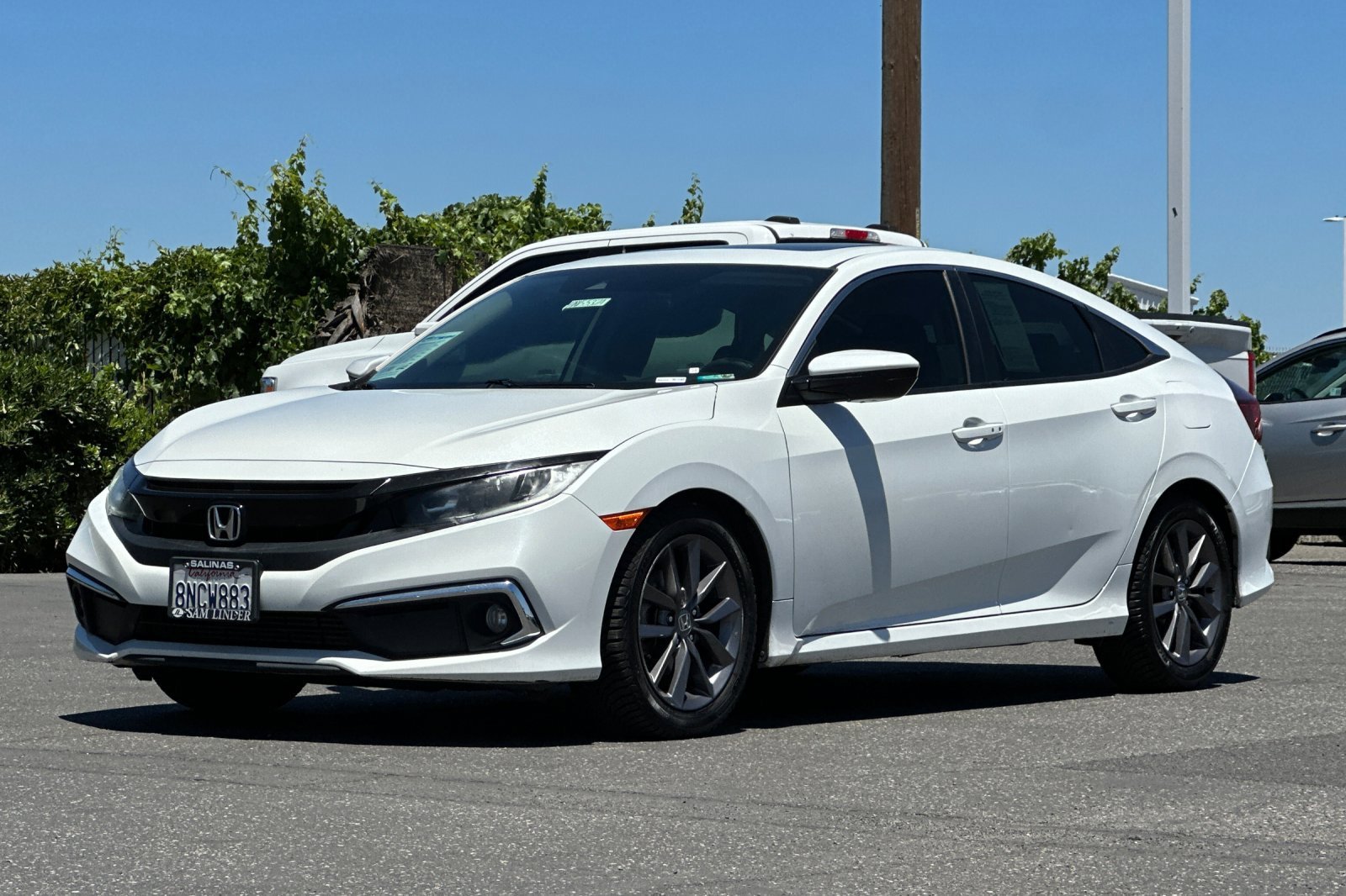 Used 2020 White Honda EX image 8