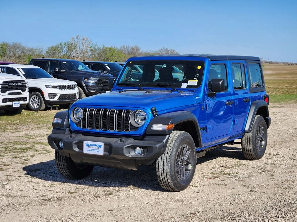 New 2026 Hydro Blue Pearl-Coat Exterior Paint Jeep Sport image 3