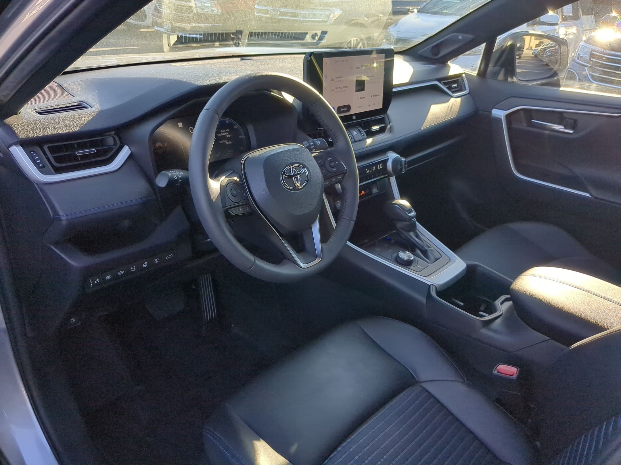 Used 2023 Midnight Black Metallic Toyota Hybrid XSE image 14