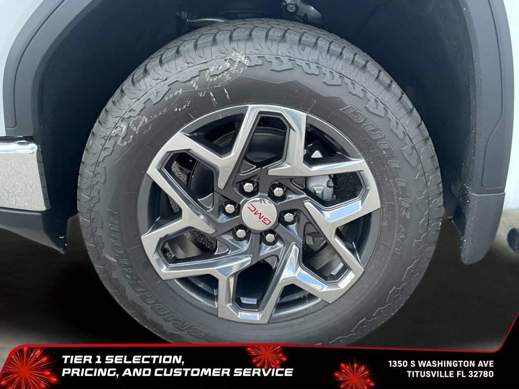 New 2026 Glacier White Tricoat GMC SLT image 26