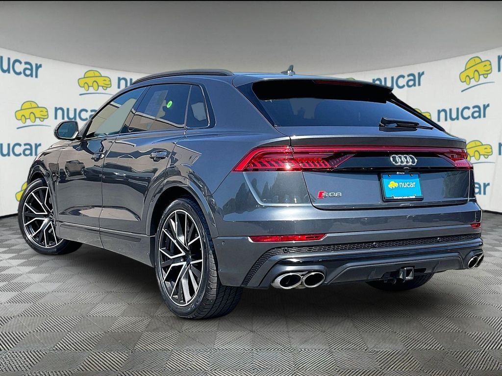 Used 2022 Gray Audi 4.0T Prestige image 4