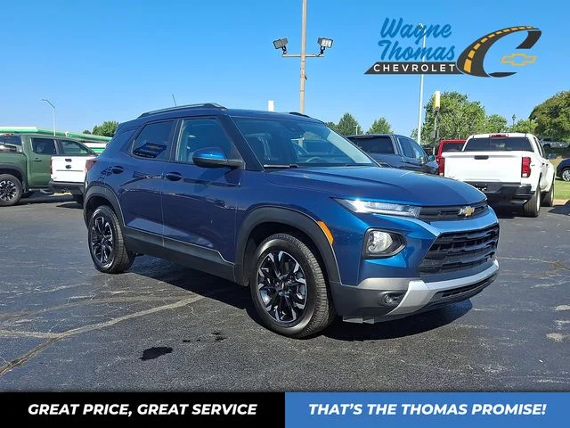Used 2021 Blue Chevrolet LT image 1