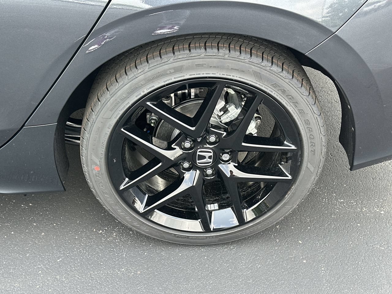 New 2026 Meteorite Gray Metallic Honda FWD Sport image 10