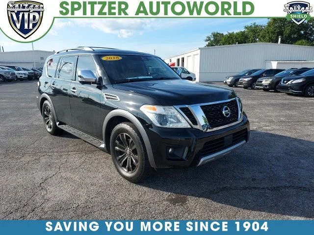 Used 2018 Black Nissan Platinum image 1